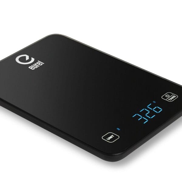 Tehtnica kuhinjska digitalna črna KT74 do 10 kg z bluetooth povezavo